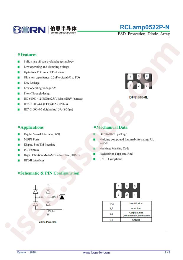 RCLAMP0522P-N