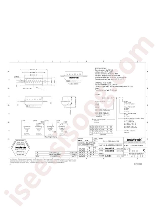Z-SUBDBCM102A062