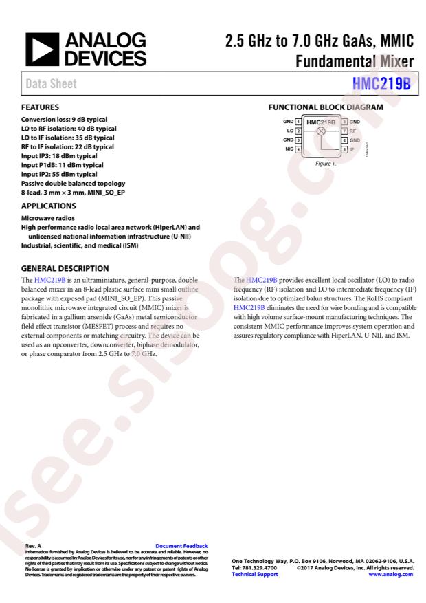 HMC219BMS8GETR