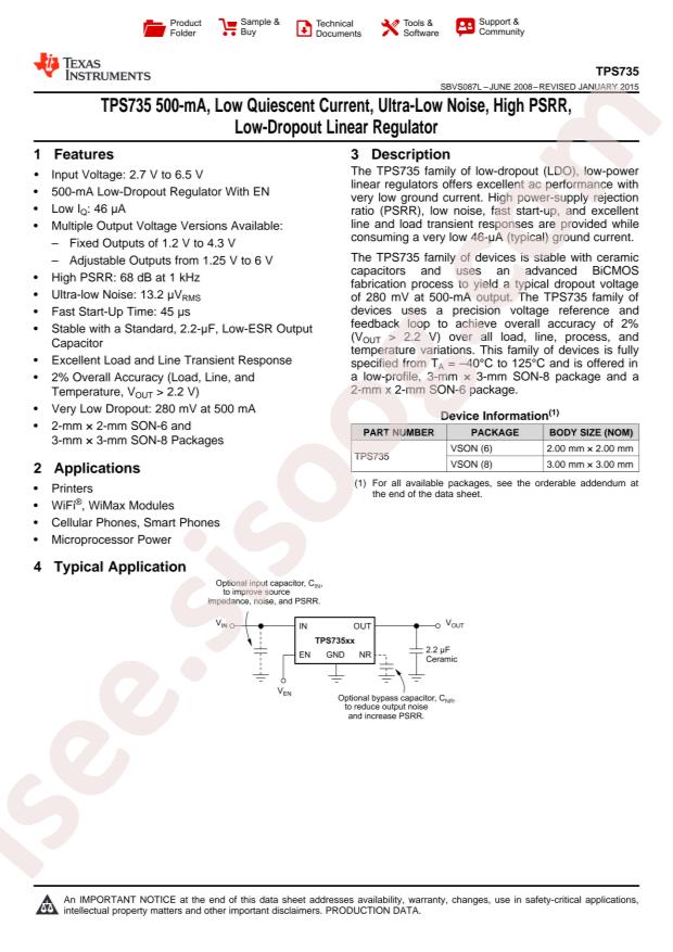 TPS73533DRVR