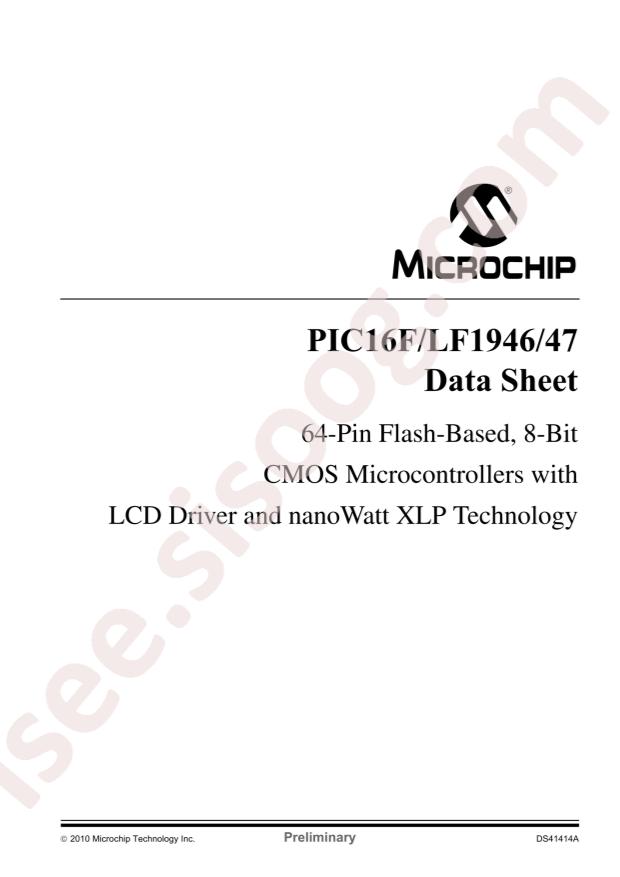 PIC16F1946-I/PT