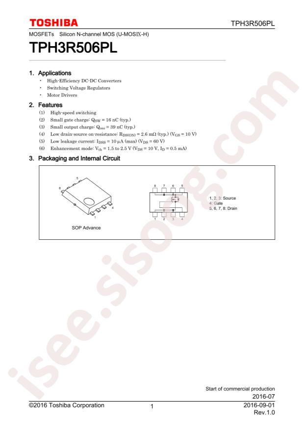 TPH3R506PL,LQ(S