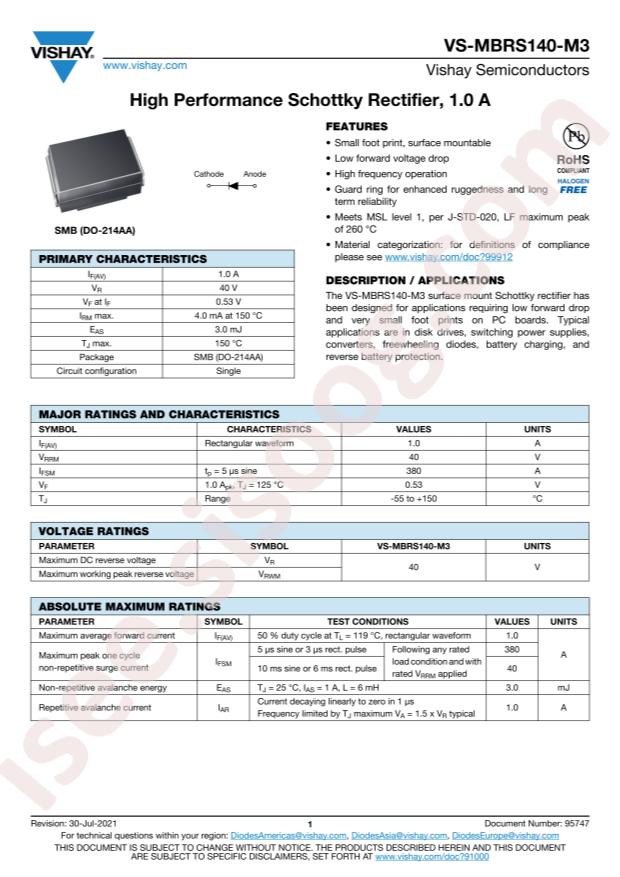 VS-MBRS140-M3/5BT