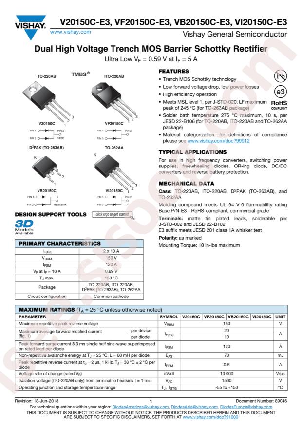 VF20150C-E3/4W
