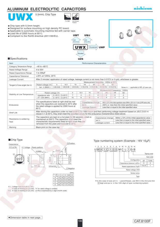 UWX1C470MCL1GB