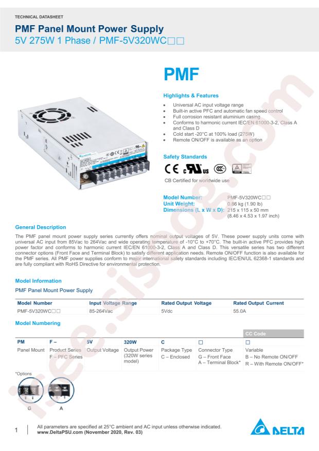 PMF-5V320WCGB