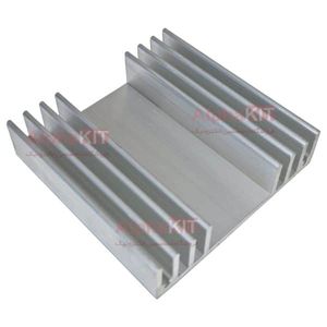 هیت سینک شانه ای آلومینیومی 80X80X20mm