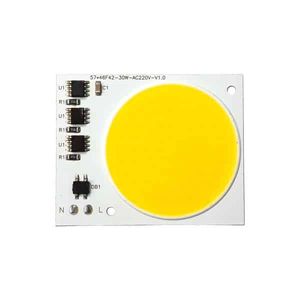 ال ای دی COB آفتابی 30W 220V با درایور داخلی 57X46 میلیمتر