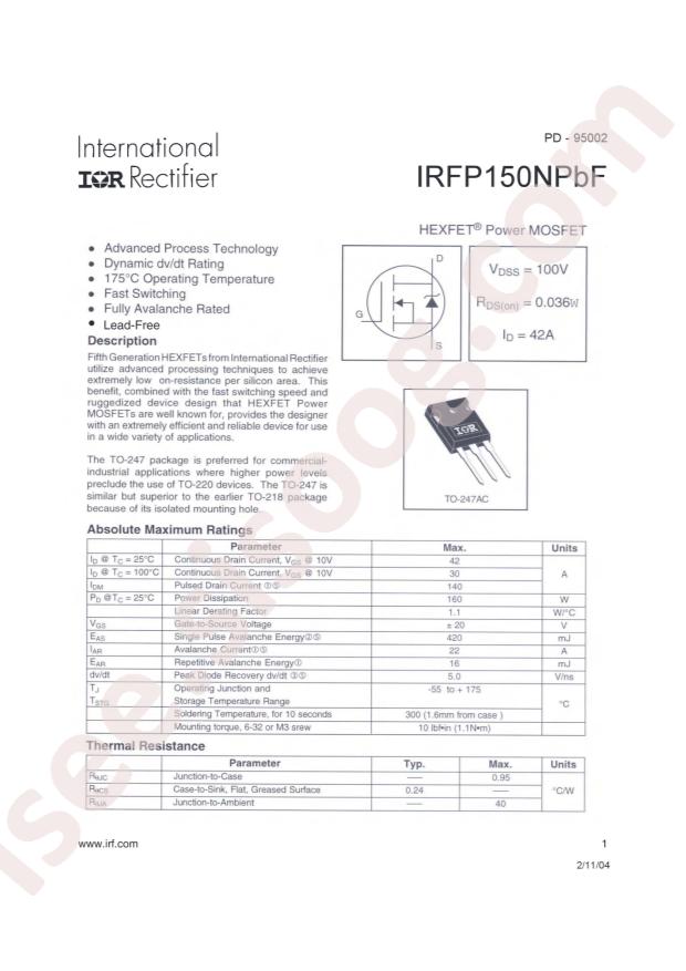 IRFP150NPBF