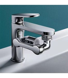 سر شیر چرخشی مفصلی تلسکوپی 360درجه جنس ABS مدل FAUCET SPLASH HEAD