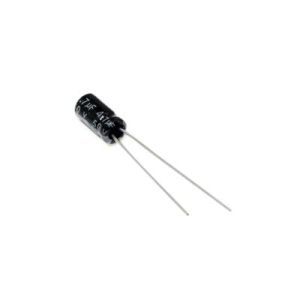 خازن الکترولیتی ایستاده 4.7µF ولتاژ 50V سایز 8x4mm