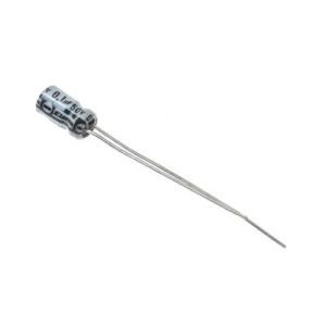 خازن الکترولیتی ایستاده 0.1µF ولتاژ 50V سایز 7x4mm