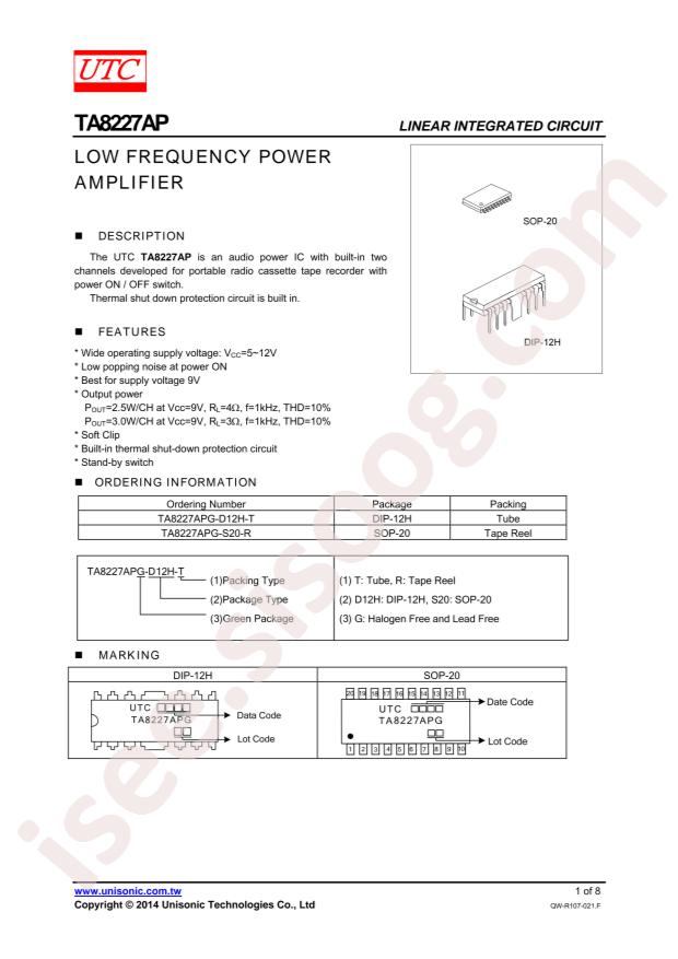 TA8227APG-D12H-T