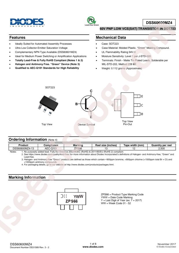 DSS60600MZ4-13