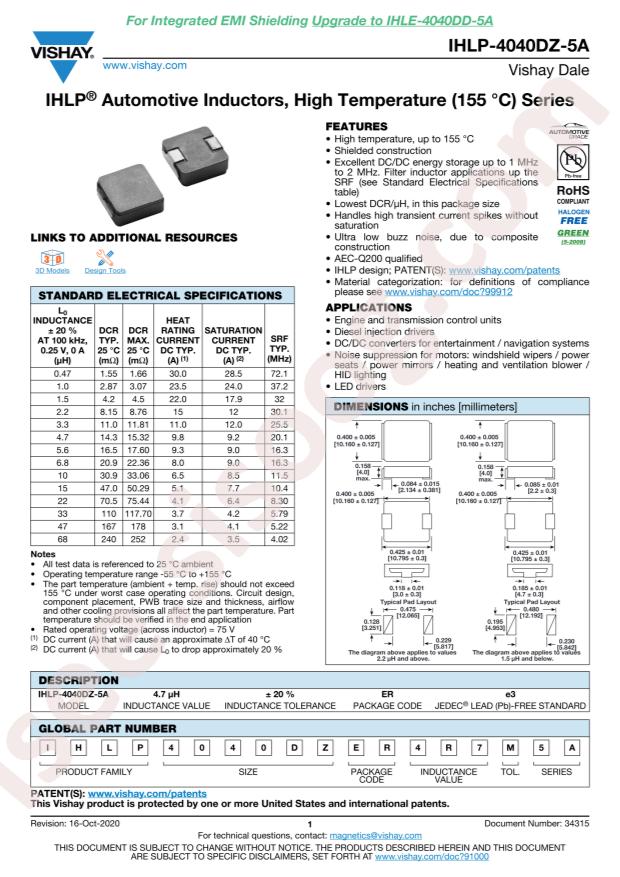 IHLP4040DZER3R3M5A