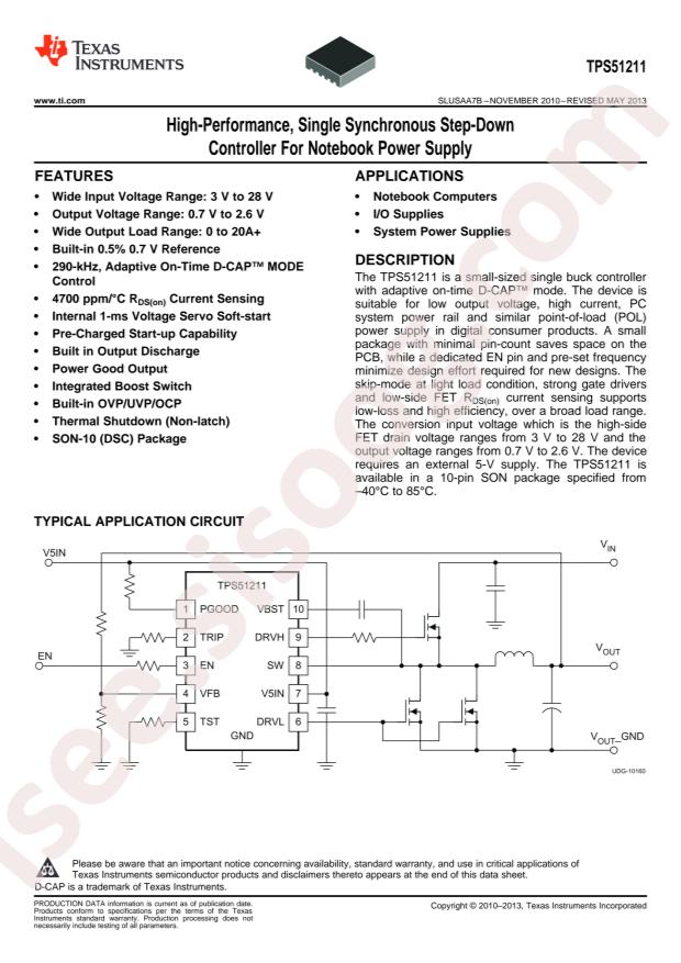 TPS51211DSCR
