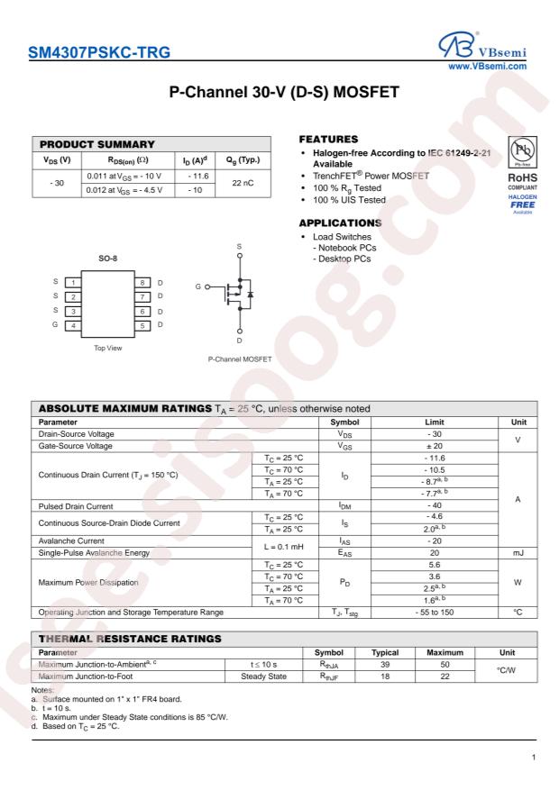 SM4307PSKC-TRG-VB
