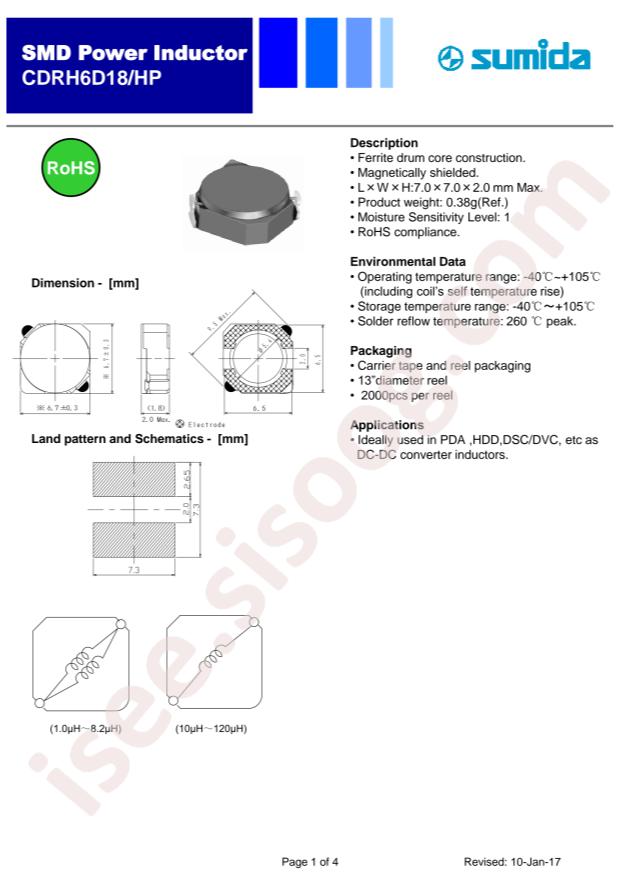 CDRH6D18HPNP-101PC