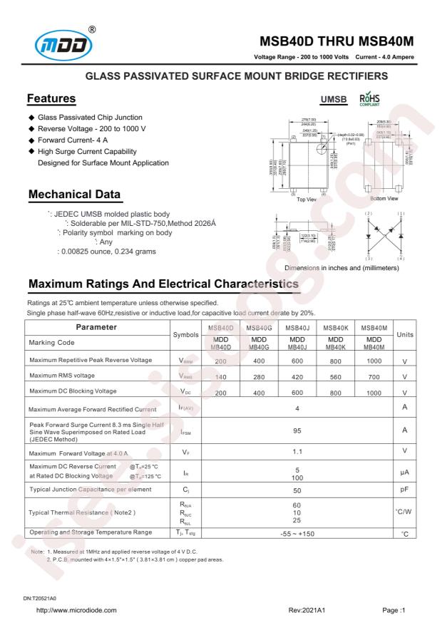 MSB40D