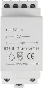 ترانس کاهنده 8-12-24 ولت مدل (Evolution BT8-8 Bell Transformator)