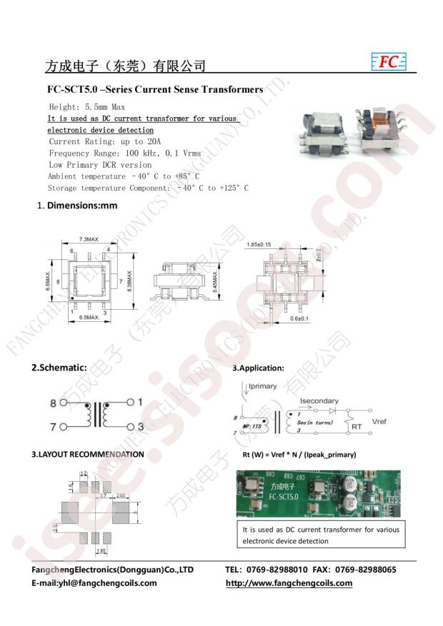 FC-SCT5.0-1:100-20A