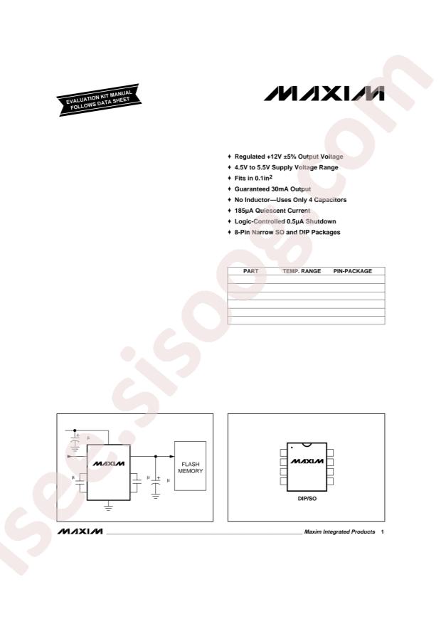 MAX662AESA+T