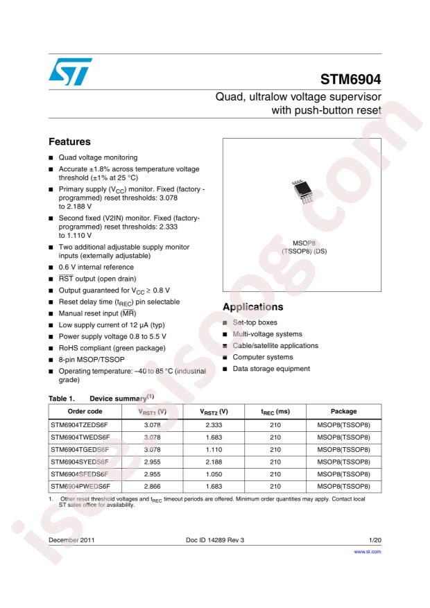 STM6904TZEDS6F