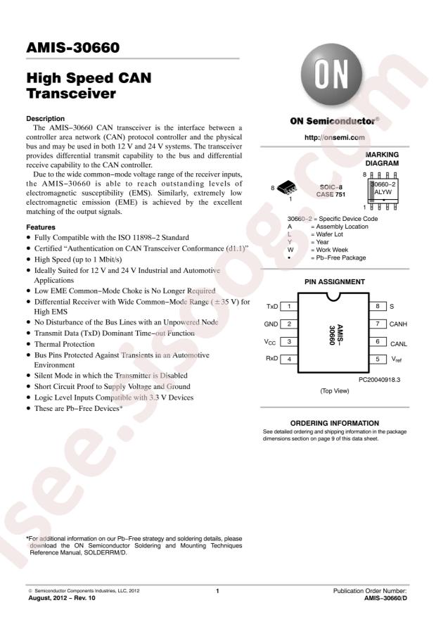 AMIS30660CANH2RG