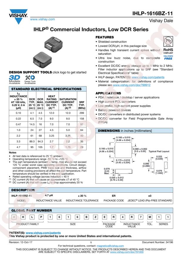 IHLP1616BZER2R2M11