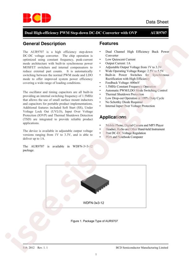 AUR9707AGD