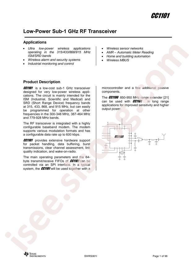 CC1101RGPR