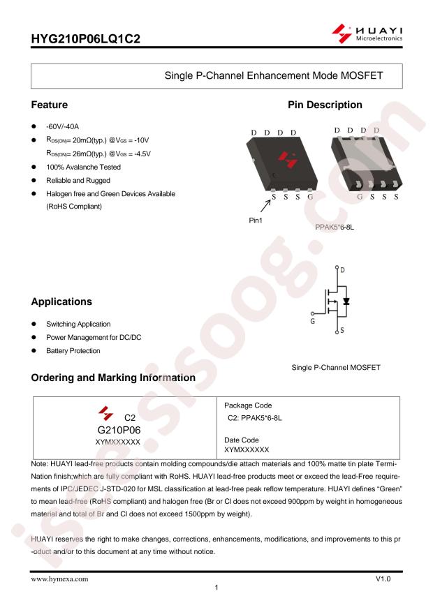 HYG210P06LQ1C2