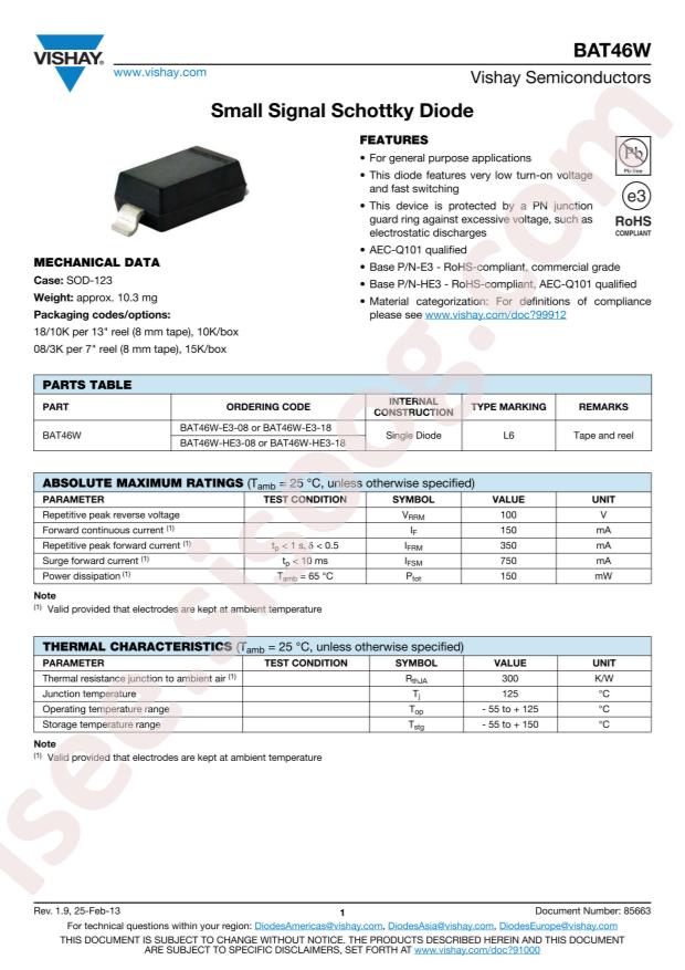 BAT46W-HE3-08