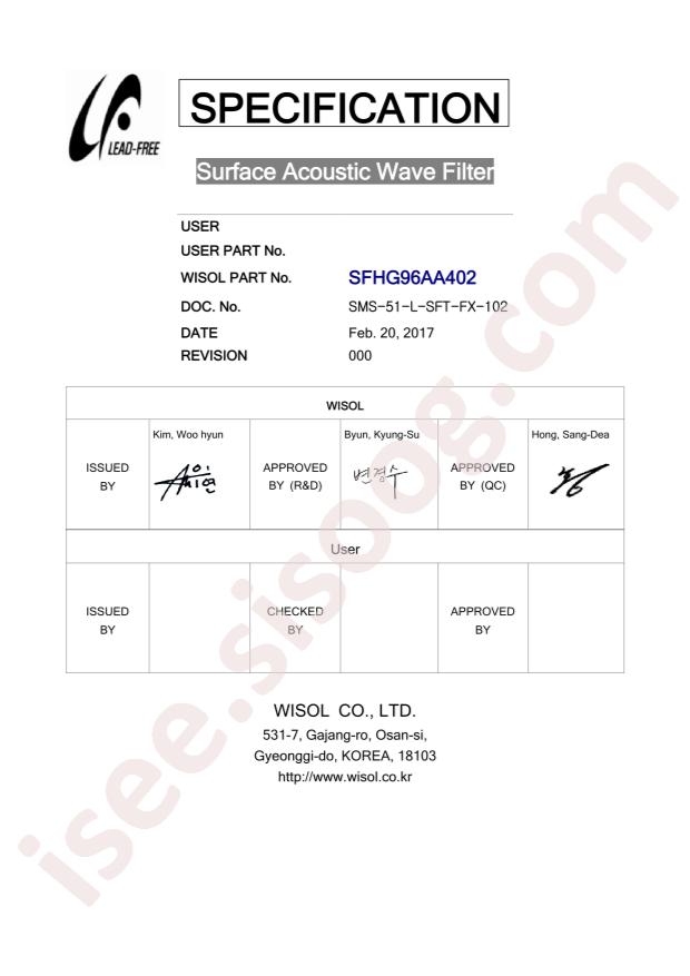 SFHG96AA402