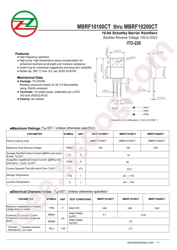 MBRF10200CT