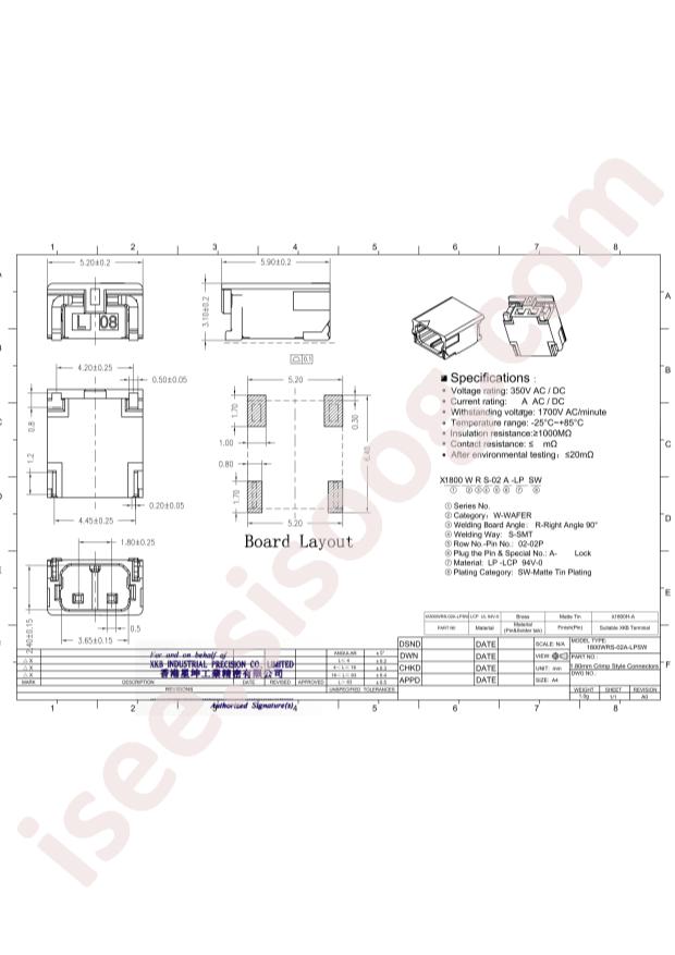 X1800WRS-02A-LPSW