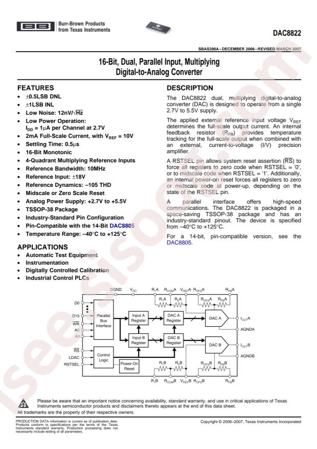 DAC8822QCDBT