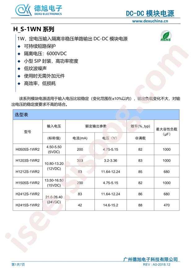 H0505S-1WR2