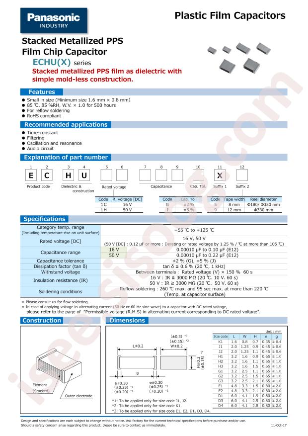 ECHU1C104JX5