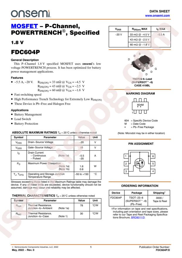 FDC604P