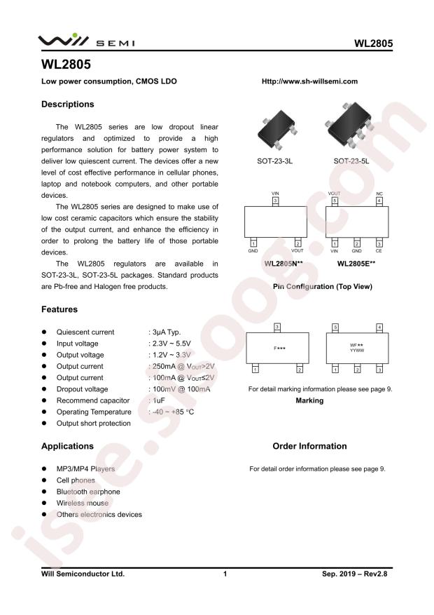 WL2805E28-5/TR