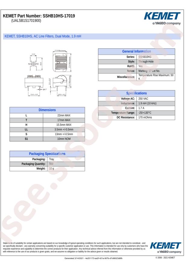 SSHB10HS-17019