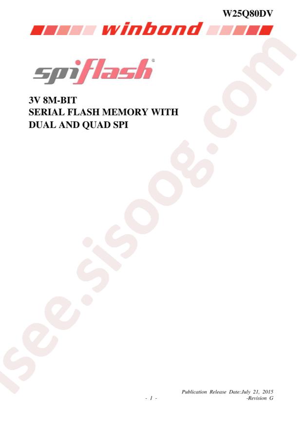 W25Q80DVSVIG-TR