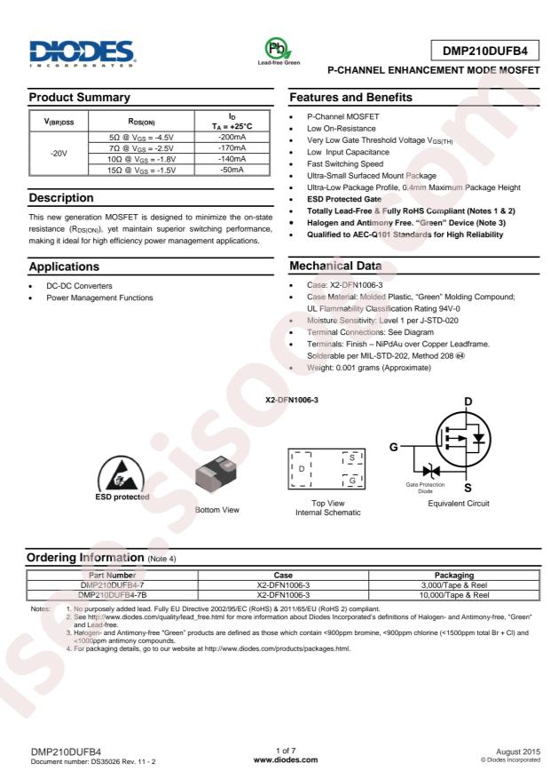 DMP210DUFB4-7B