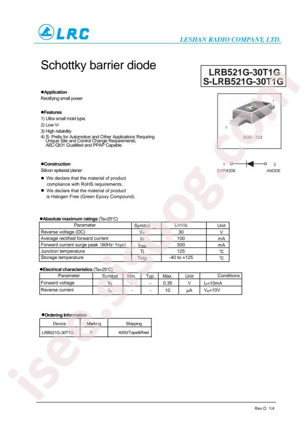 LRB521G-30T1G