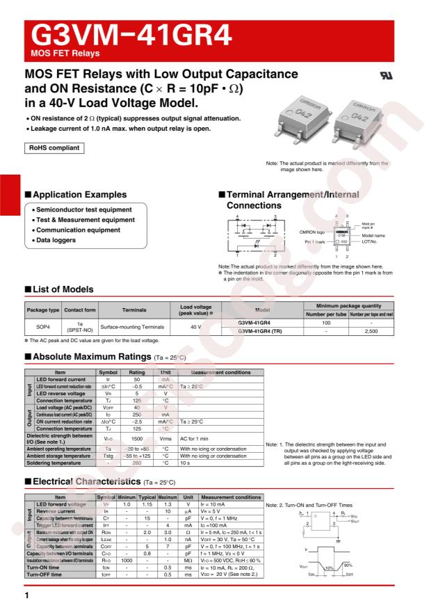 G3VM-41GR4(TR)