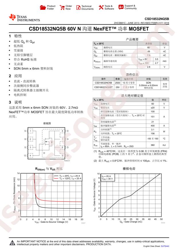 CSD18532NQ5B