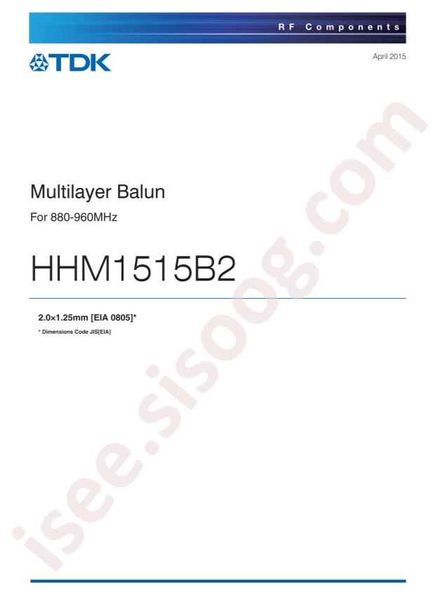 HHM1515B2