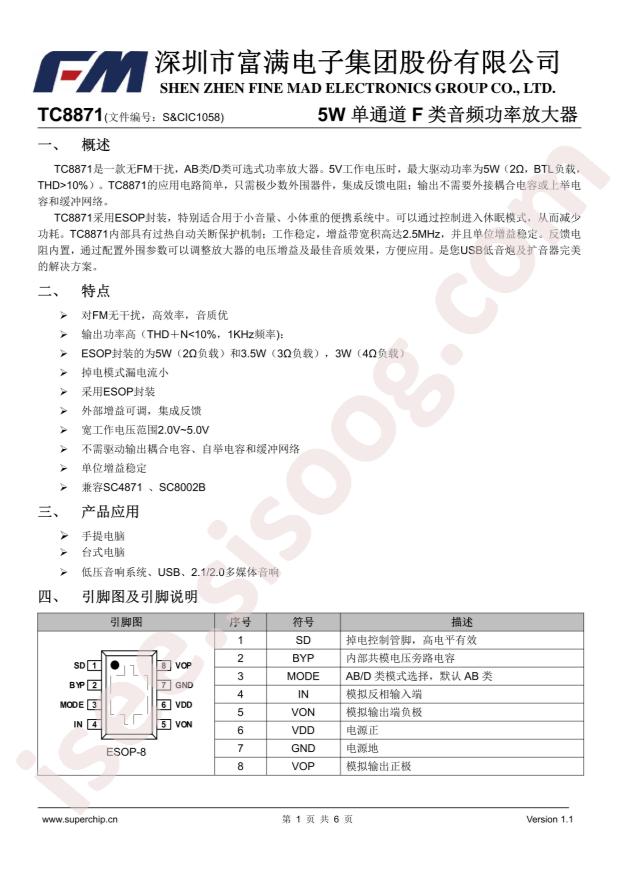 TC8871