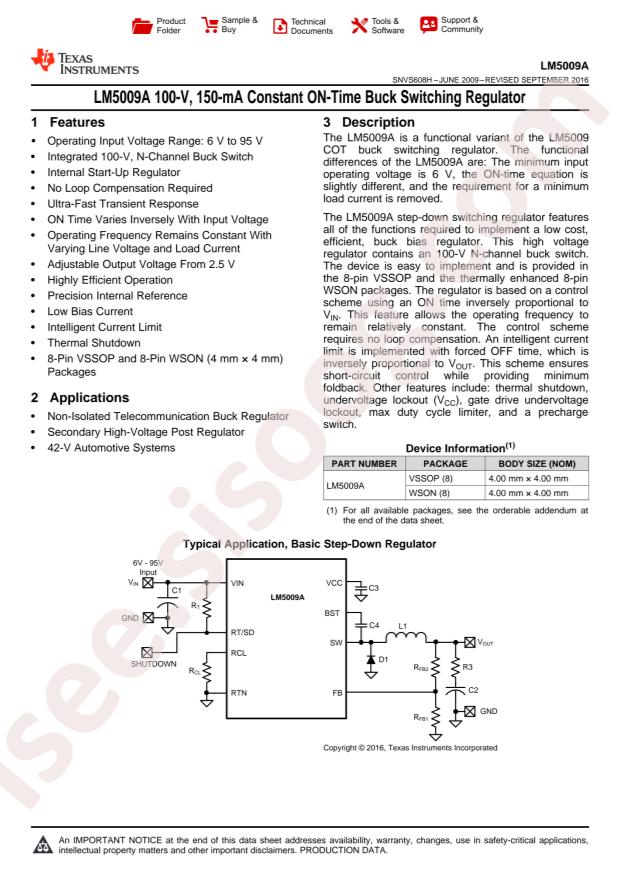 LM5009AMMX/NOPB